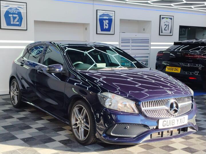 Mercedes-Benz A Class 1.5 A180d AMG Line 7G-DCT Euro 6 (s/s) 5dr Mercedes-Benz A Class 1.5 A180d AMG Line 7G-DCT Euro 6 (s/s) 5dr
