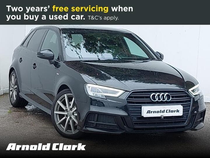 Audi A3 2.0 TFSI Black Edition Sportback Euro 6 (s/s) 5dr