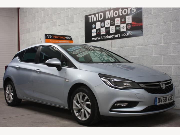 Vauxhall Astra 1.6 CDTi EcoTEC BlueInjection Tech Line Nav Euro 6 (s/s) 5dr