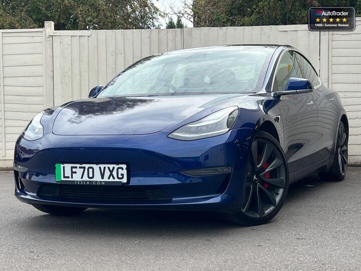 Tesla Model 3 (Dual Motor) Performance Auto 4WDE 4dr (Performance Upgrade)