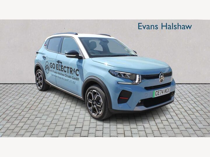 Citroen C3 HATCHBACK Standard Range 44kWh MAX Auto 5dr (7.4kW Charger)