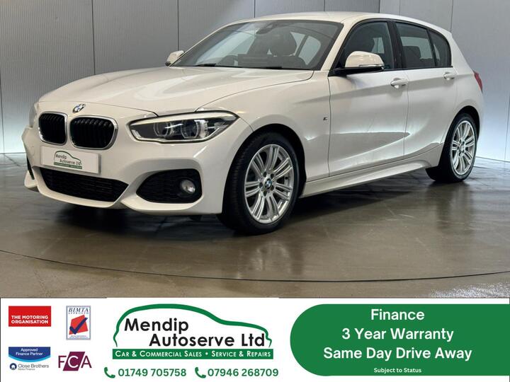 BMW 1 Series 1.6 118i M Sport Hatchback 5dr Petrol Auto Euro 6 (s/s) (136 Ps)