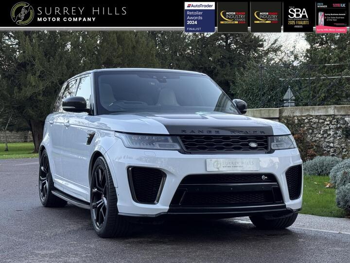 Land Rover Range Rover Sport 5.0 P575 V8 SVR Auto 4WD Euro 6 (s/s) 5dr Land Rover Range Rover Sport 5.0 P575 V8 SVR Auto 4WD Euro 6 (s/s) 5dr