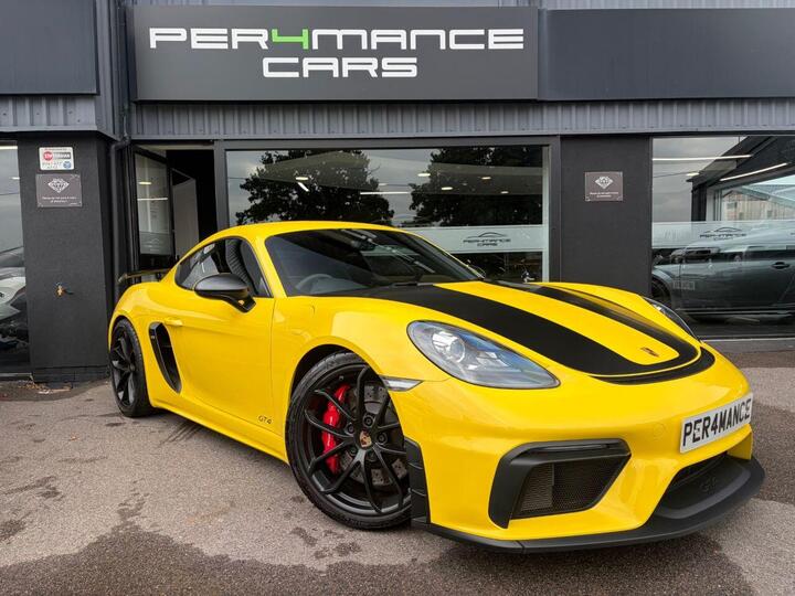 Porsche 718 CAYMAN 4.0 GT4 PDK Euro 6 (s/s) 2dr