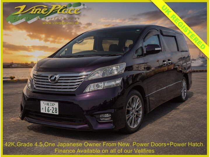 Toyota VELLFIRE 2.4Z Platinum Selection 2,7 Seats.Auto, 42K Miles + FINANCE AT Www.vineplace.co.uk +
