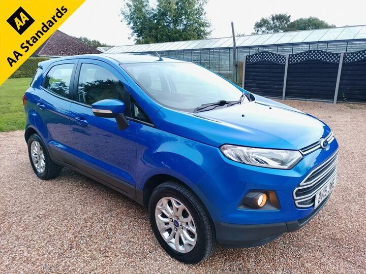 Ford ECOSPORT 1.0T EcoBoost Zetec 2WD Euro 6 (s/s) 5dr