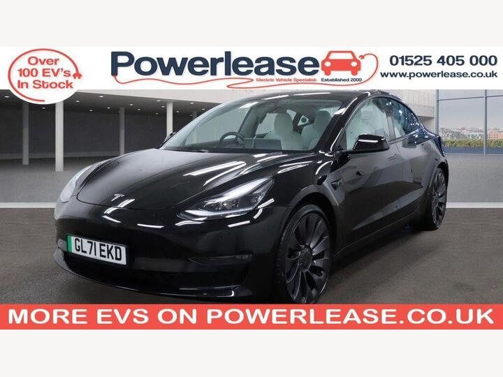 Tesla Model 3 (Dual Motor) Performance Auto 4WDE 4dr (Performance Upgrade)