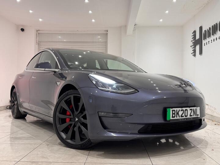 Tesla Model 3 (Dual Motor) Performance Auto 4WDE 4dr (Performance Upgrade)