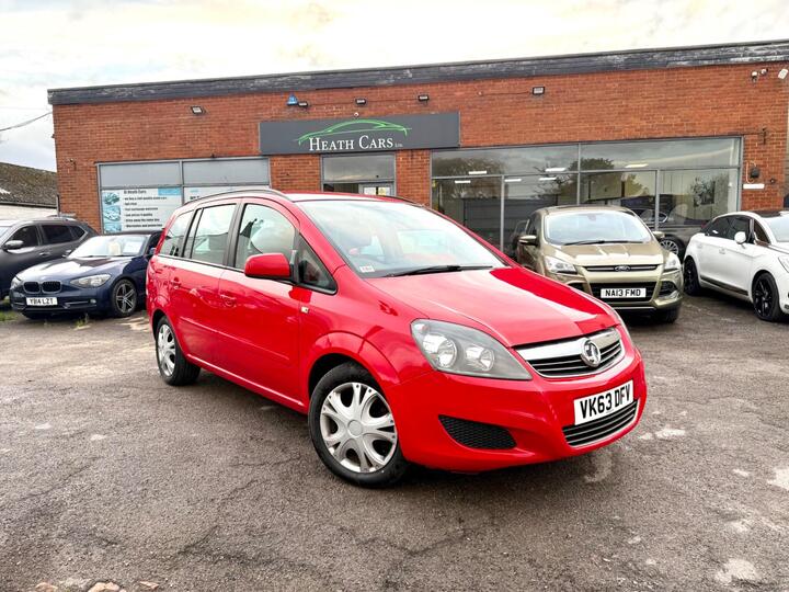 Vauxhall Zafira 1.6 16V Exclusiv Euro 5 5dr Vauxhall Zafira 1.6 16V Exclusiv Euro 5 5dr