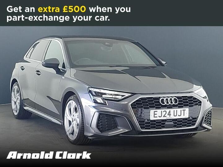 Audi A3 1.0 TFSI 30 S Line Sportback S Tronic Euro 6 (s/s) 5dr