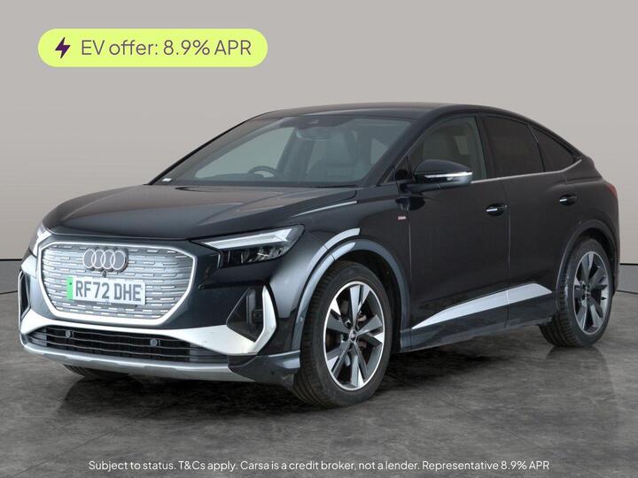 Audi Q4 E-tron 40 S Line Sportback Auto 5dr 82kWh