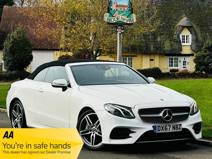 Mercedes-Benz E-CLASS 2.0 E300 AMG Line Cabriolet G-Tronic+ Euro 6 (s/s) 2dr