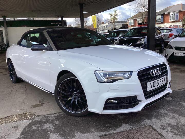 Audi A5 Cabriolet 2.0 TDI S Line Special Edition Plus Euro 5 (s/s) 2dr Audi A5 Cabriolet 2.0 TDI S Line Special Edition Plus Euro 5 (s/s) 2dr