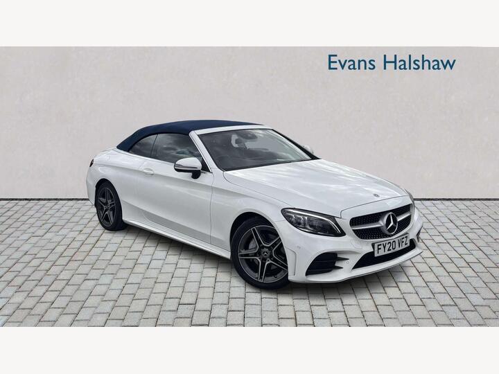 Mercedes-Benz C Class Cabriolet 1.5 C200 MHEV AMG Line (Premium) Cabriolet G-Tronic+ Euro 6 (s/s) 2dr