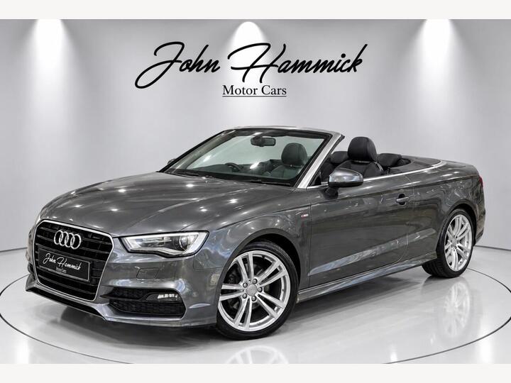 Audi A3 Cabriolet 1.4 TFSI CoD S Line S Tronic Euro 6 (s/s) 2dr