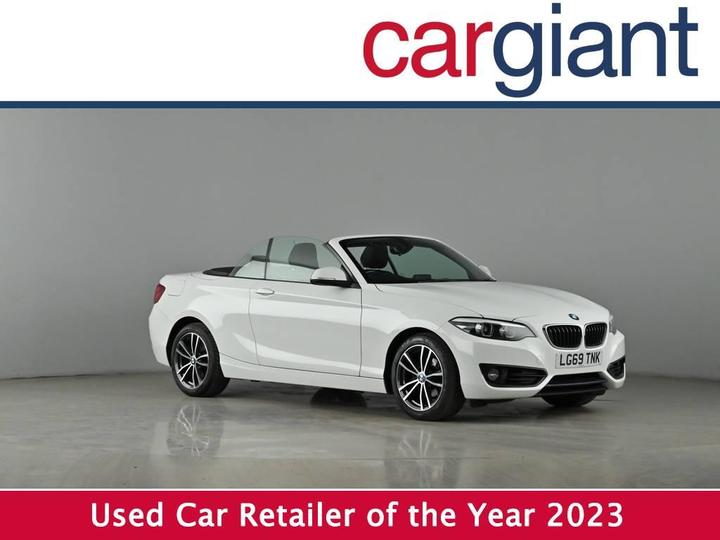 BMW 2 Series 1.5 218i GPF Sport Auto Euro 6 (s/s) 2dr