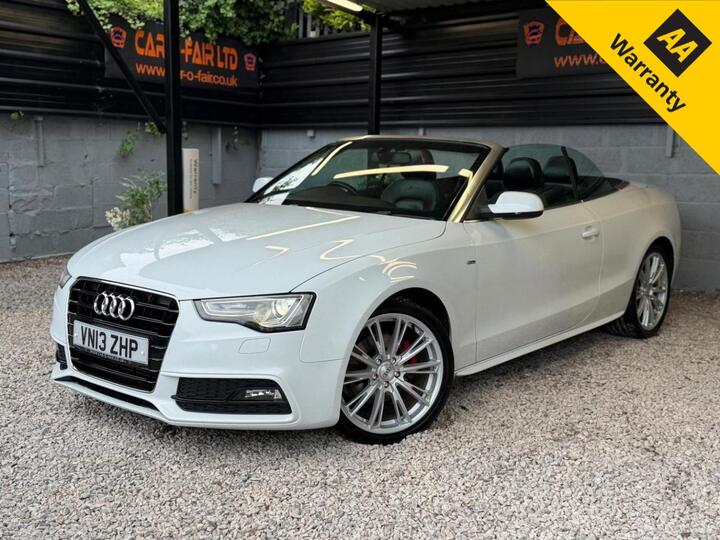 Audi A5 CABRIOLET 2.0 TDI S Line Euro 5 (s/s) 2dr Audi A5 CABRIOLET 2.0 TDI S Line Euro 5 (s/s) 2dr