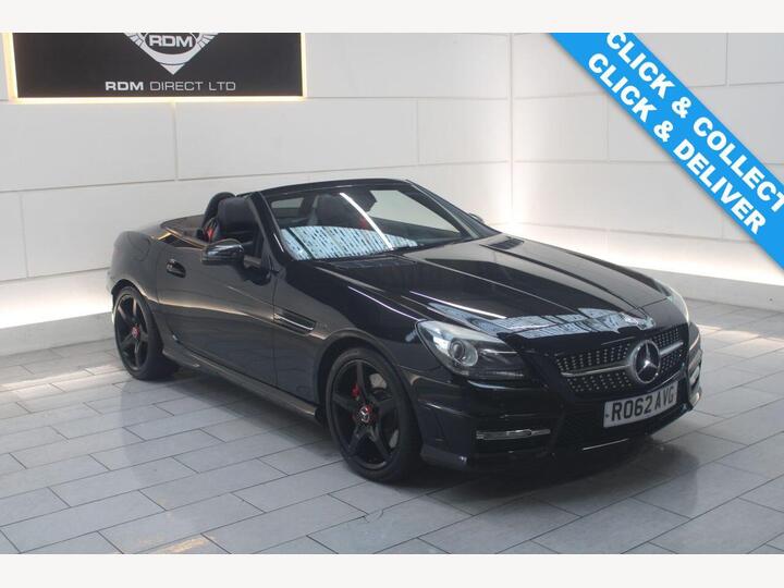 Mercedes-Benz SLK 1.8 SLK200 BlueEfficiency AMG Sport G-Tronic+ Euro 5 (s/s) 2dr