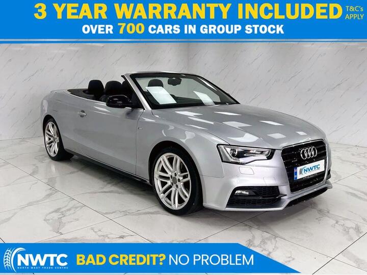 Audi A5 CABRIOLET 2.0 TFSI S Line Special Edition Plus S Tronic Quattro Euro 6 (s/s) 2dr Audi A5 CABRIOLET 2.0 TFSI S Line Special Edition Plus S Tronic Quattro Euro 6 (s/s) 2dr