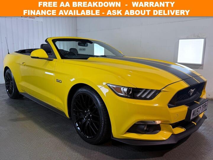 Ford MUSTANG 5.0 V8 GT SelShift Euro 6 2dr Ford MUSTANG 5.0 V8 GT SelShift Euro 6 2dr
