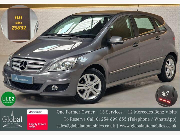 Mercedes-Benz B-CLASS 1.5 B160 SE CVT 5dr Mercedes-Benz B-CLASS 1.5 B160 SE CVT 5dr