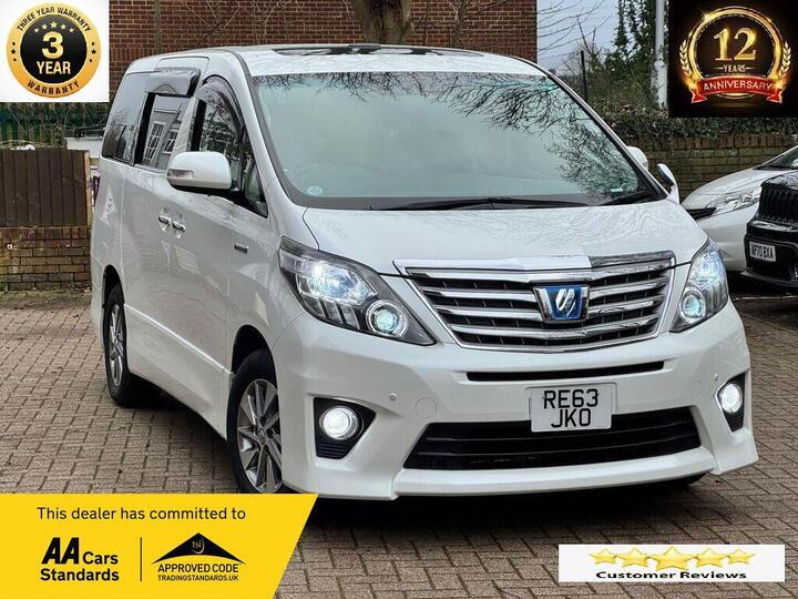 Toyota Alphard 3 YEAR WARRANTY, WARRANTED MILE, ANDRIOD