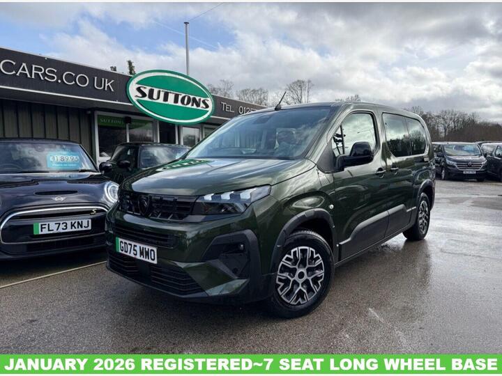 Peugeot E-Rifter 52kWh Allure Long MPV 5dr Electric Auto (7.4kW Charger) (136 Ps) ~7 SEATS LONG WHEEL BASE MODEL~