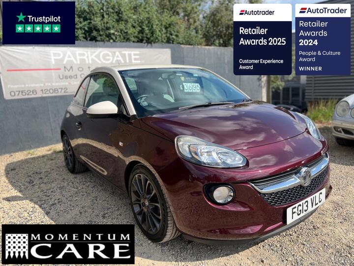 Vauxhall ADAM 1.2 16v JAM Euro 5 3dr