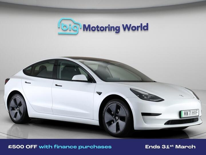 Tesla Model 3 Standard Range Plus Auto RWD 4dr