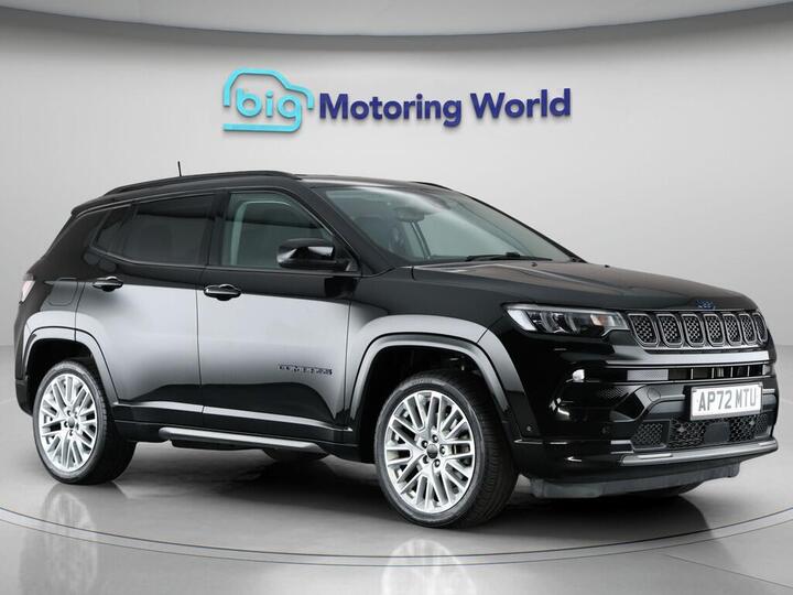 Jeep Compass 1.3 GSE T4 11.4kWh S Auto 4xe Euro 6 (s/s) 5dr Jeep Compass 1.3 GSE T4 11.4kWh S Auto 4xe Euro 6 (s/s) 5dr