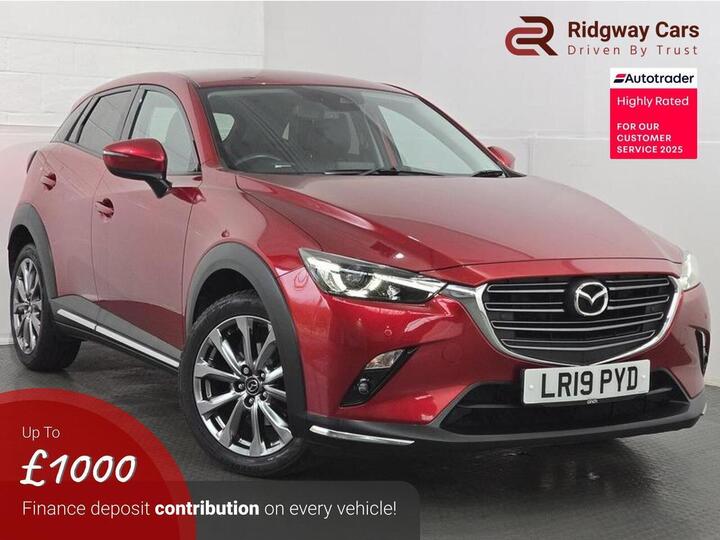 Mazda CX-3 2.0 SKYACTIV-G Sport Nav+ Euro 6 (s/s) 5dr