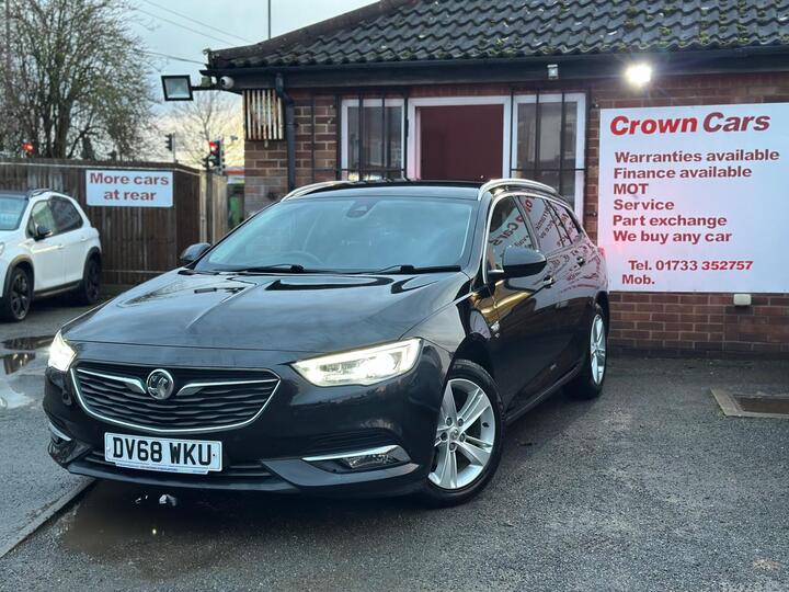 Vauxhall Insignia 1.6 Turbo D EcoTEC BlueInjection Elite Nav Sports Tourer Euro 6 (s/s) 5dr Vauxhall Insignia 1.6 Turbo D EcoTEC BlueInjection Elite Nav Sports Tourer Euro 6 (s/s) 5dr
