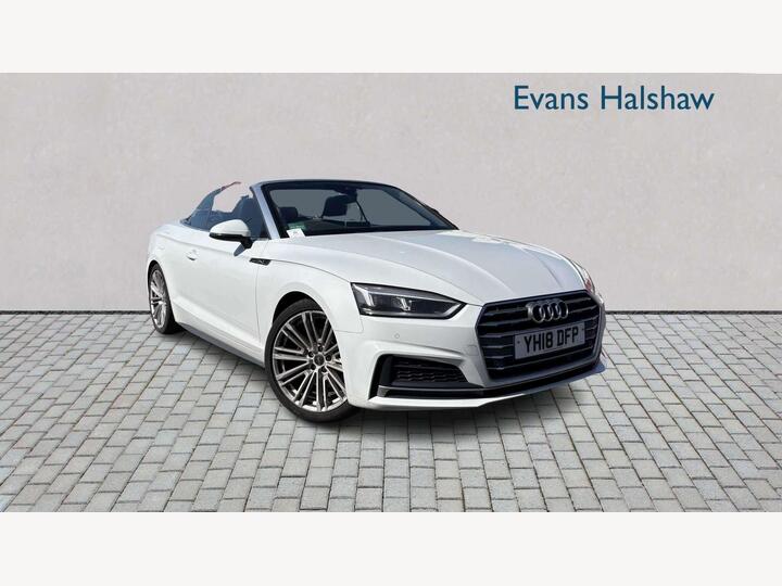 Audi A5 Cabriolet 2.0 TFSI S Line Convertible 2dr Petrol S Tronic Euro 6 (s/s) (190 Ps)