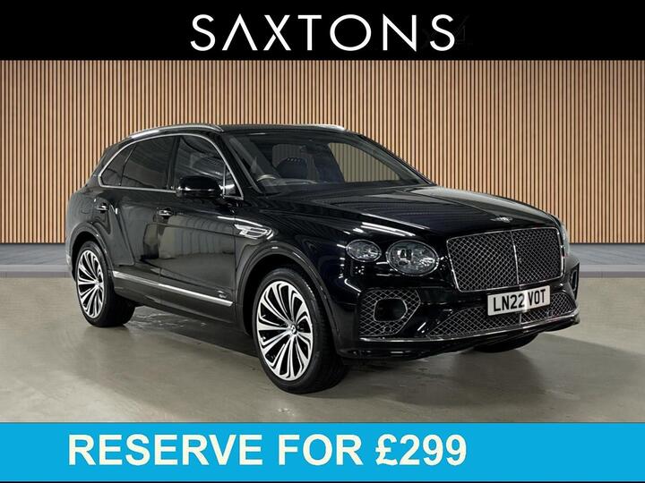 Bentley Bentayga 3.0 TFSi V6 17.3kWh First Edition Auto 4WD Euro 6 (s/s) 5dr Bentley Bentayga 3.0 TFSi V6 17.3kWh First Edition Auto 4WD Euro 6 (s/s) 5dr