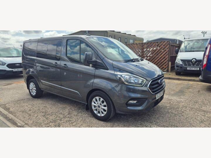 Ford TRANSIT CUSTOM 2.0 300 EcoBlue Limited Crew Van Auto L1 H1 Euro 6 (s/s) 5dr (6 Seat)