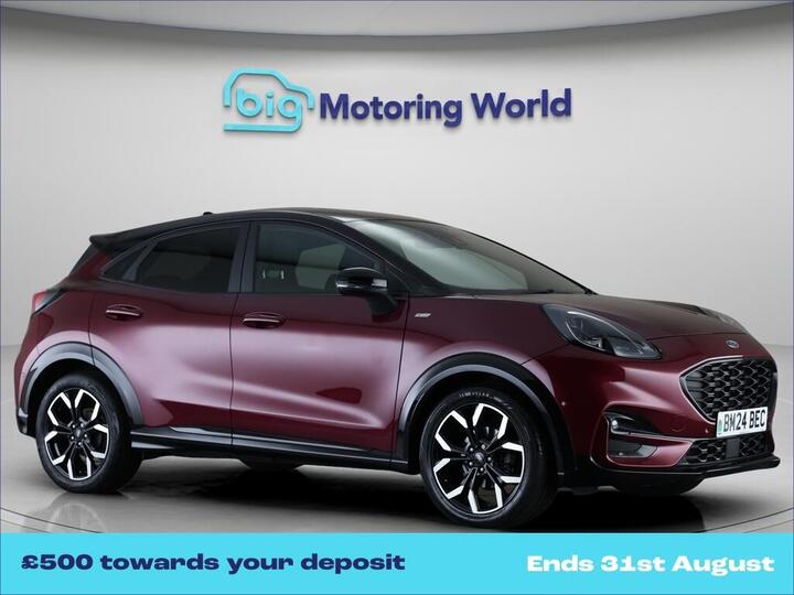 Ford Puma 1.0T EcoBoost MHEV Vivid Ruby Edition DCT Euro 6 (s/s) 5dr