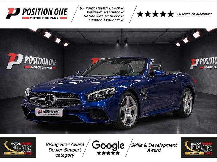 Mercedes-Benz SL 3.0 SL400 V6 AMG Line Roadster G-Tronic+ Euro 6 (s/s) 2dr