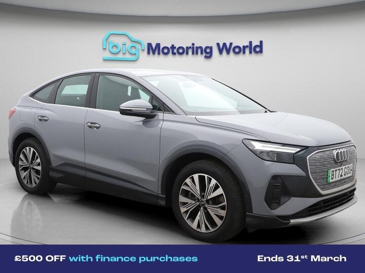 Audi Q4 E-tron 50 Sport Sportback Auto Quattro 5dr 82kWh