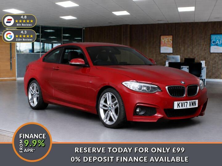BMW 2 SERIES 2.0 220i M Sport Auto Euro 6 (s/s) 2dr