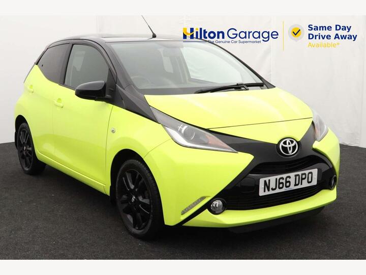 Toyota AYGO 1.0 VVT-i X-cite 3 Yellow Bi-Tone Euro 6 5dr