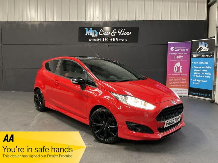 Ford FIESTA 1.0T EcoBoost ST-Line Euro 6 (s/s) 3dr