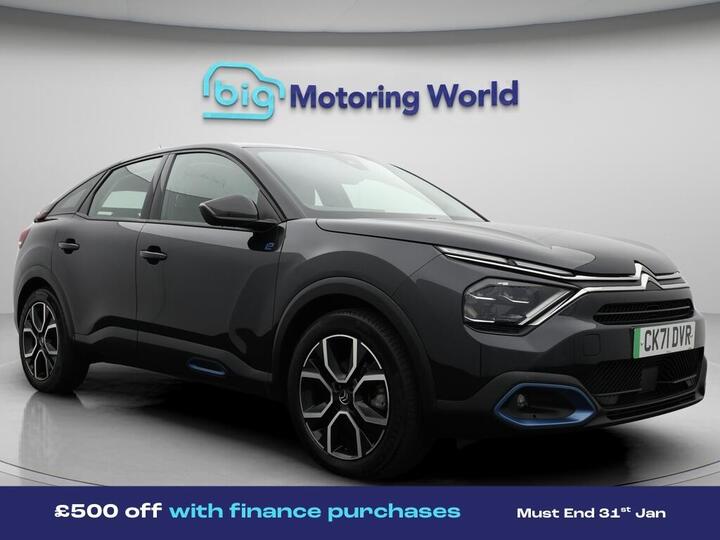 Citroen E-C4 50kWh Sense Plus Auto 5dr
