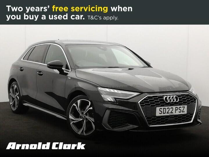 Audi A3 2.0 TDI 35 S Line Sportback S Tronic Euro 6 (s/s) 5dr