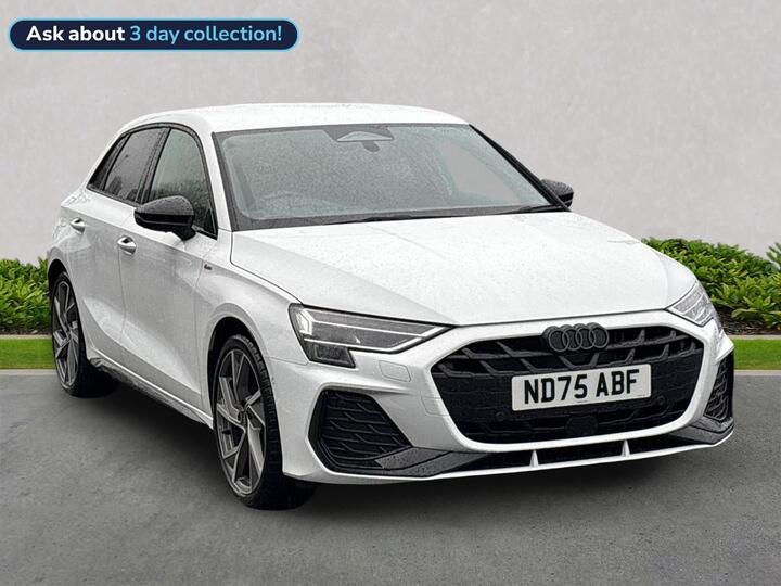 Audi A3 1.5 TFSI 150 Black Edition 5dr [Tech Pack]
