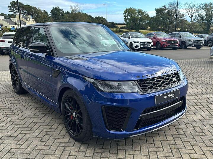 Land Rover Range Rover Sport 5.0 P575 V8 SVR Auto 4WD Euro 6 (s/s) 5dr Land Rover Range Rover Sport 5.0 P575 V8 SVR Auto 4WD Euro 6 (s/s) 5dr