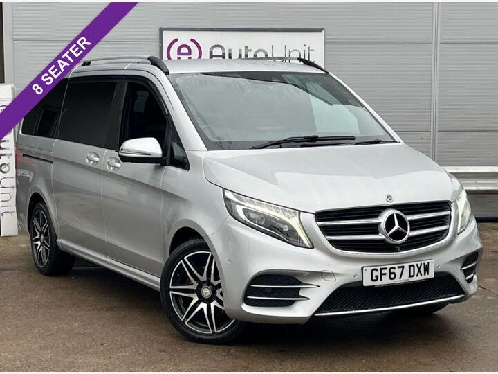 Mercedes-Benz V-CLASS 2.2 V250d AMG Line G-Tronic+ Euro 6 (s/s) 5dr 8 Seat LWB Mercedes-Benz V-CLASS 2.2 V250d AMG Line G-Tronic+ Euro 6 (s/s) 5dr 8 Seat LWB