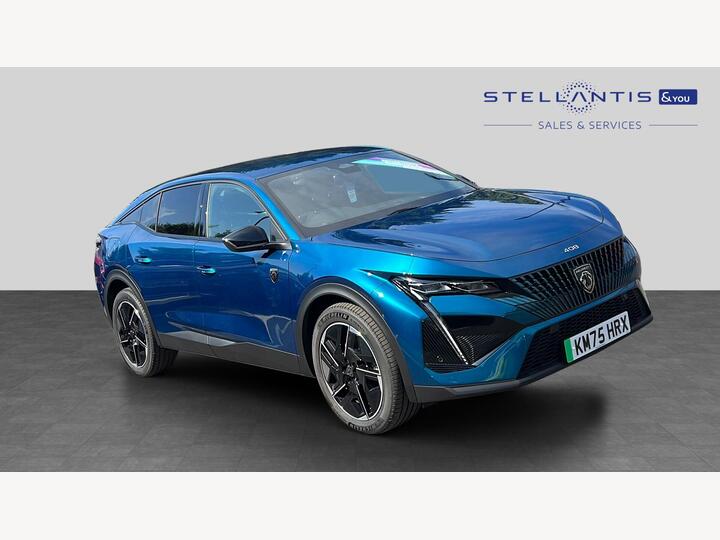 Peugeot E-408 58kWh GT Fastback Auto 5dr