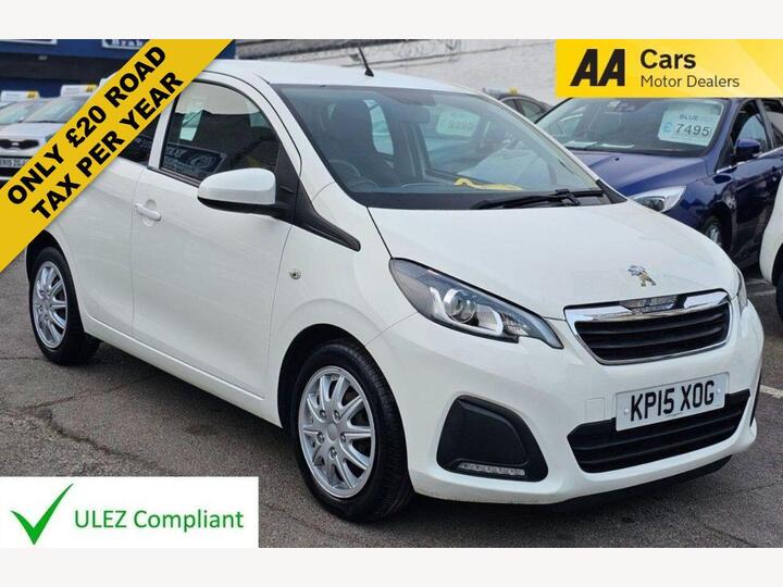 Peugeot 108 1.0 VTi Active Euro 5 5dr Euro 5 Peugeot 108 1.0 VTi Active Euro 5 5dr Euro 5