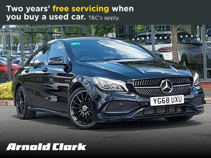 Mercedes-Benz CLA 1.6 CLA200 AMG Line Night Edition Coupe Euro 6 (s/s) 4dr