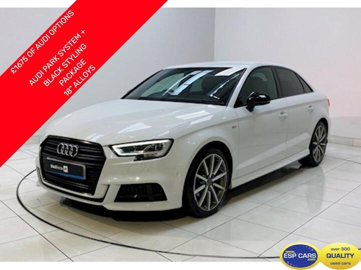Audi A3 2.0 TDI Black Edition S Tronic Euro 6 (s/s) 4dr